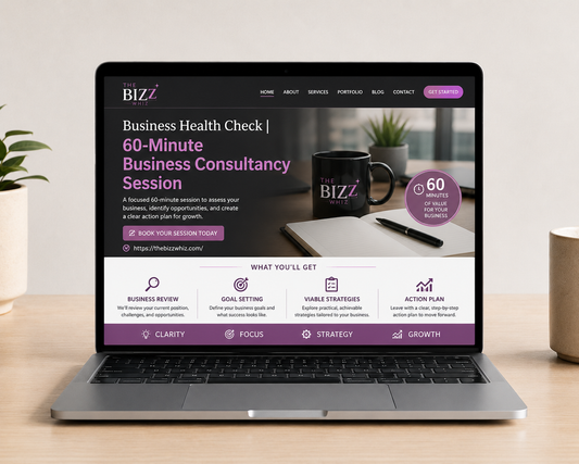 Business Growth Strategy Session | 2-Hour Business Consultancy & Action Plan