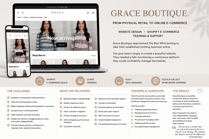 From Physical Retail to Online E-Commerce