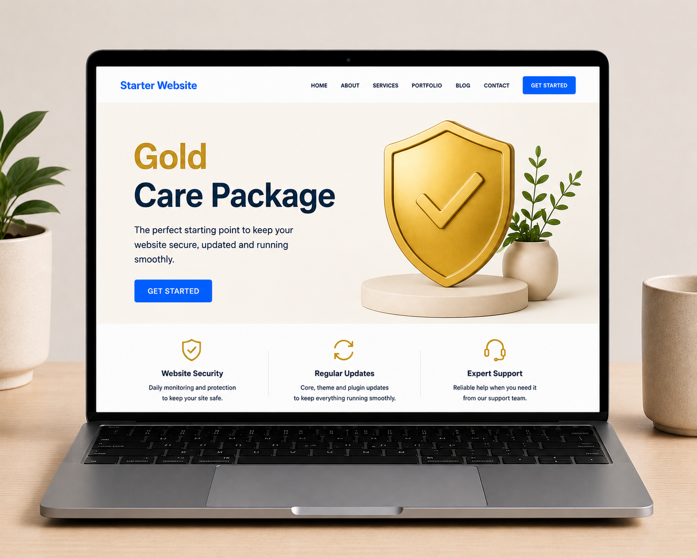 Care Package - Gold