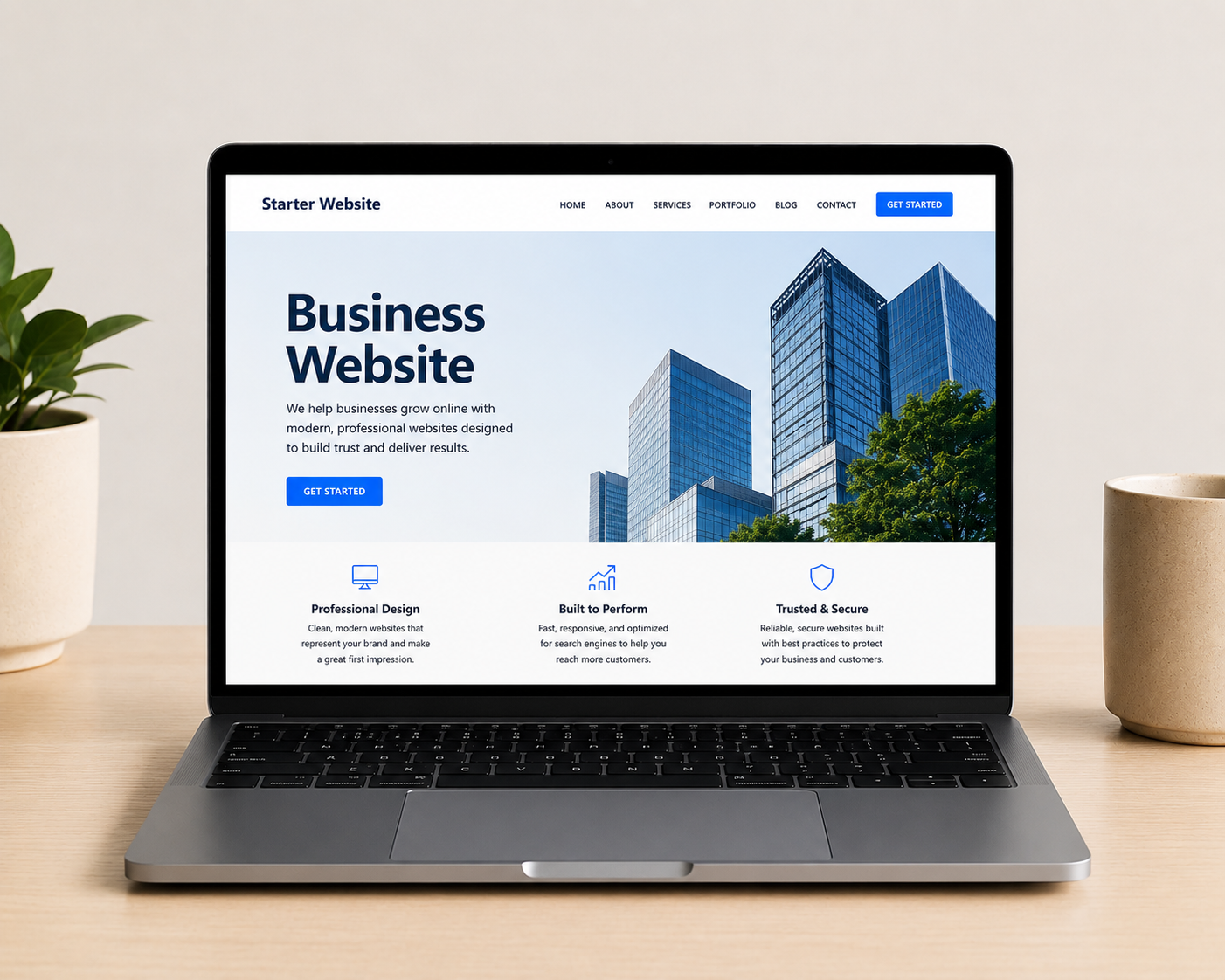Business Website 🚀